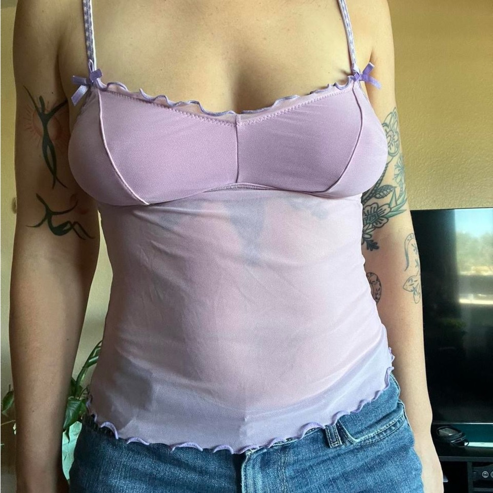 Lavender Camisole Top